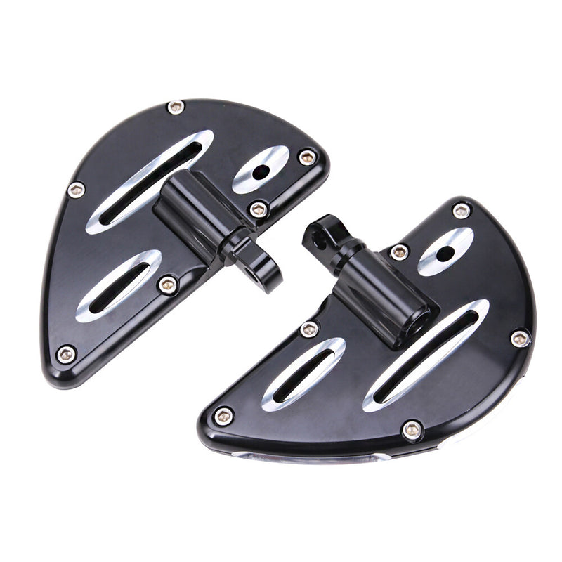 Driver Stretched Floorboards Foot Boards for Harley Touring Softail Slim FLS FLD