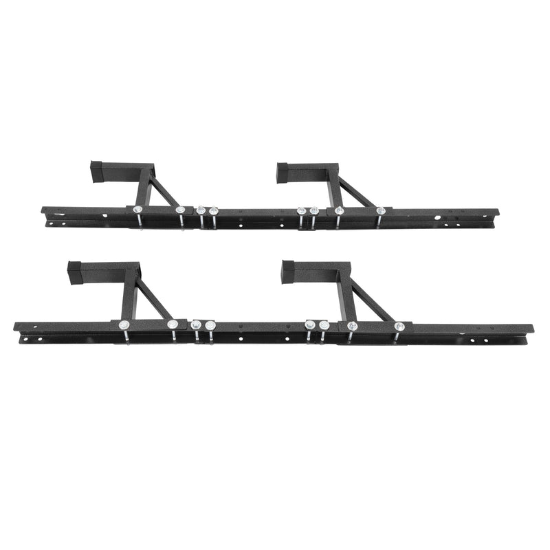 2 Adjustable Trailer Side Ladder Rack Wall Mount for Enclosed Trailers