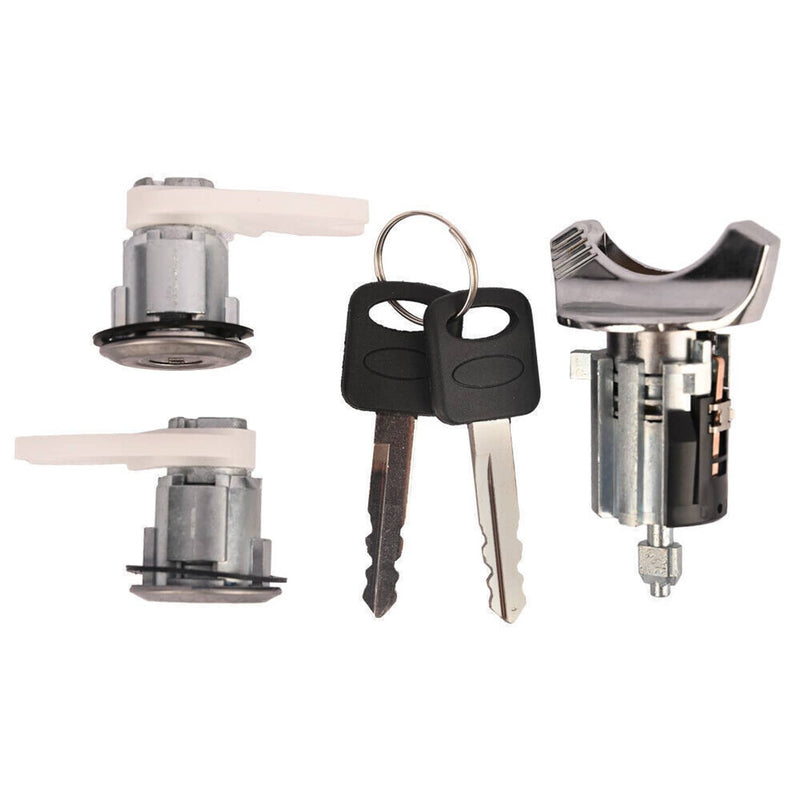 Ignition Door Lock Cylinder Set for Ford Bronco F-150 250 350 Keyed Alike
