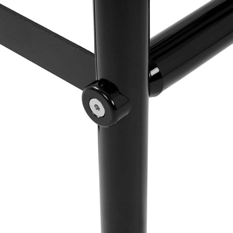 29" Leaning Post Seat w/ 4 Rod Holders Aluminium for Centre Console Boat