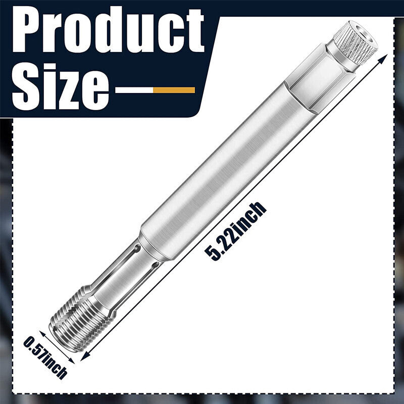 640811 14mm Back Tap Thread Repair Tool Auto Threading Silver