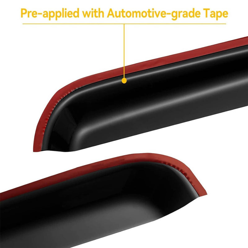 Window Visors Rain Sun Guard for 99-06 Chevy Silverado GMC Sierra Extended Cab