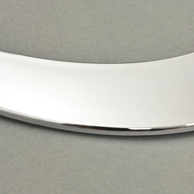DURAFORCE Left Side Headlight Bezel Trim Ring ABS Chrome for Mini Cooper R55 R56 2007-2015