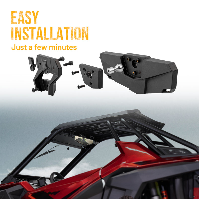 Rear View Center Mirror Convex 2883763 for Polaris RZR PRO XP /4 UTV 2020-2025