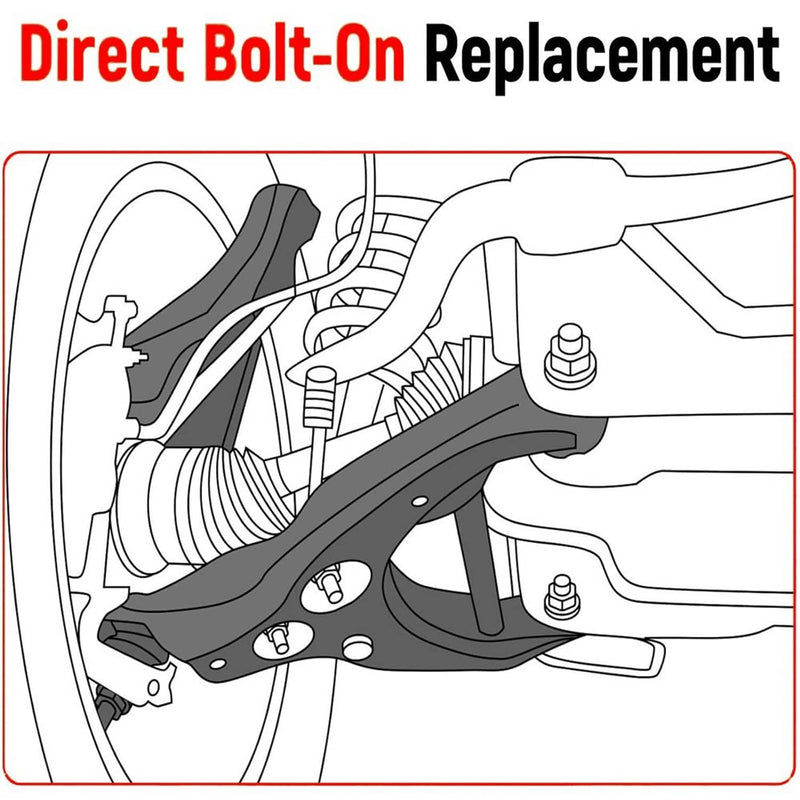 Front Lower Control Arm Ball Joint Sway Bars for 2015-2019 Nissan Altima Maxima