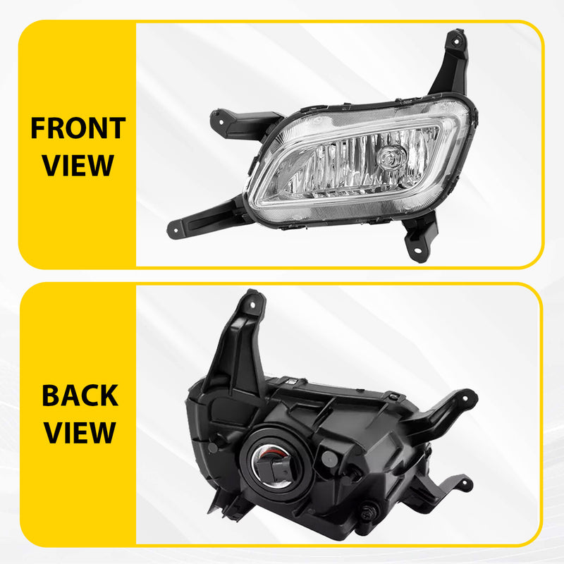 Front Bumper Fog Light Lamp With Bulbs Left Driver Side for Kia Optima 2014-2015