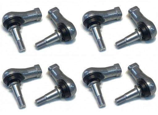 DURAFORCE Tie Rod Ends for EZGO TXT Golf Cart 2001 Up Driver Passenger Side 8 Piece