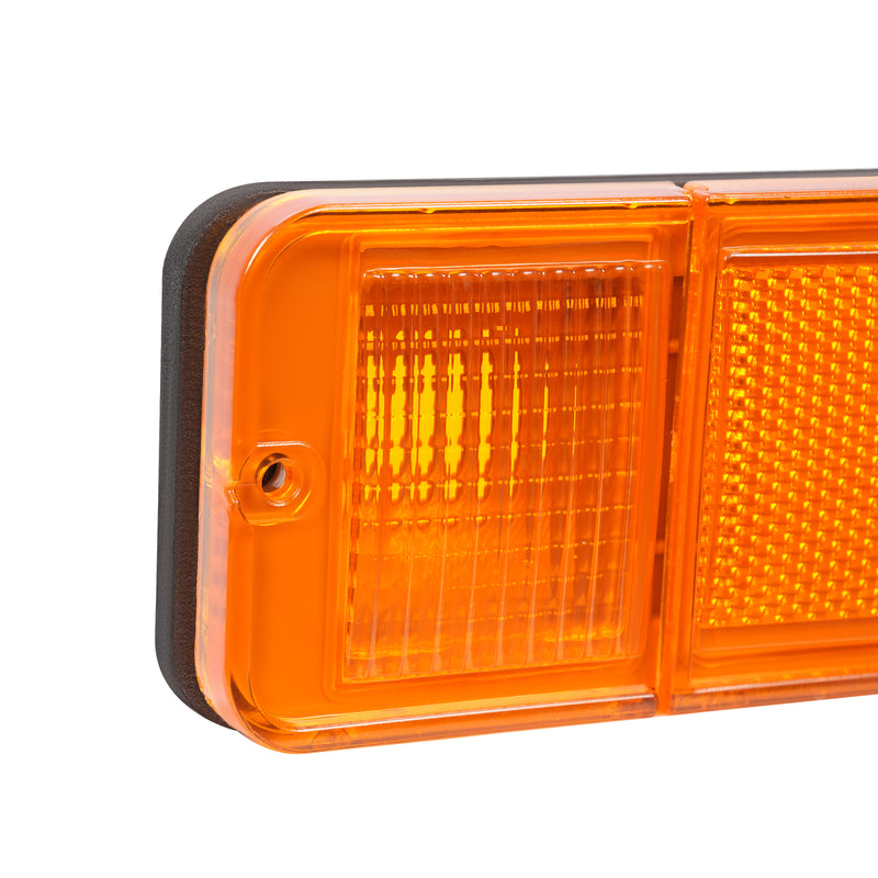 Front Amber Side Marker Lights for Chevrolet GMC C/K Pickup Trucks 1968-1972 Set