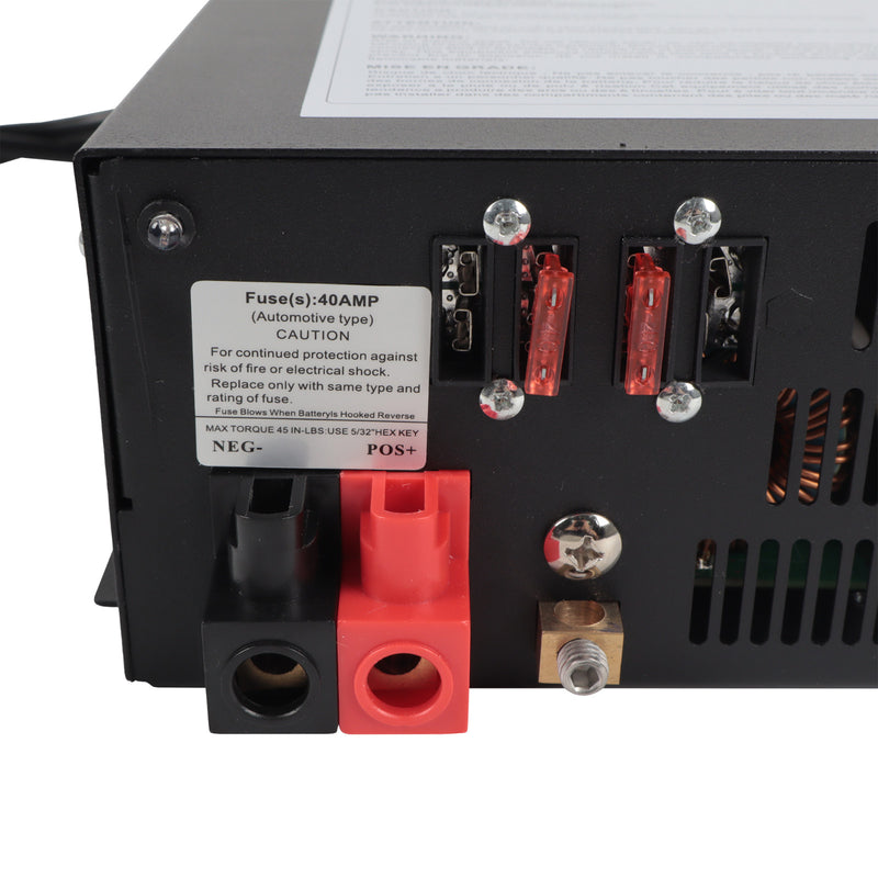 PM3-55LK RV Power Converter 110V to 12V DC Charger 55 Amp for Reliable RV