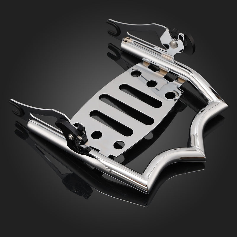 Chrome Detachable Luggage Rack for Harley Touring Road Glide FLTRX 2015+