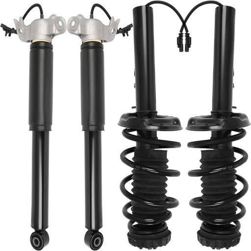 DURAFORCE Full Set Front & Rear Shock Struts Assys w/Electric for Cadillac XTS 2013-2019