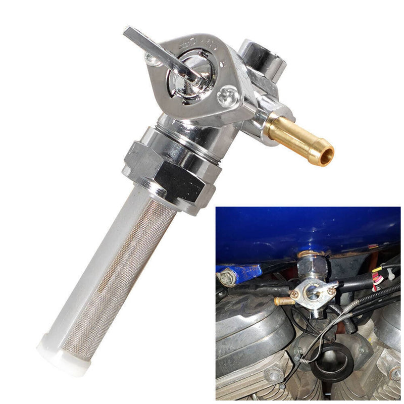 22mm Fuel Valve Petcock Left Spigot for Harley Davidson Sportster 883 1000