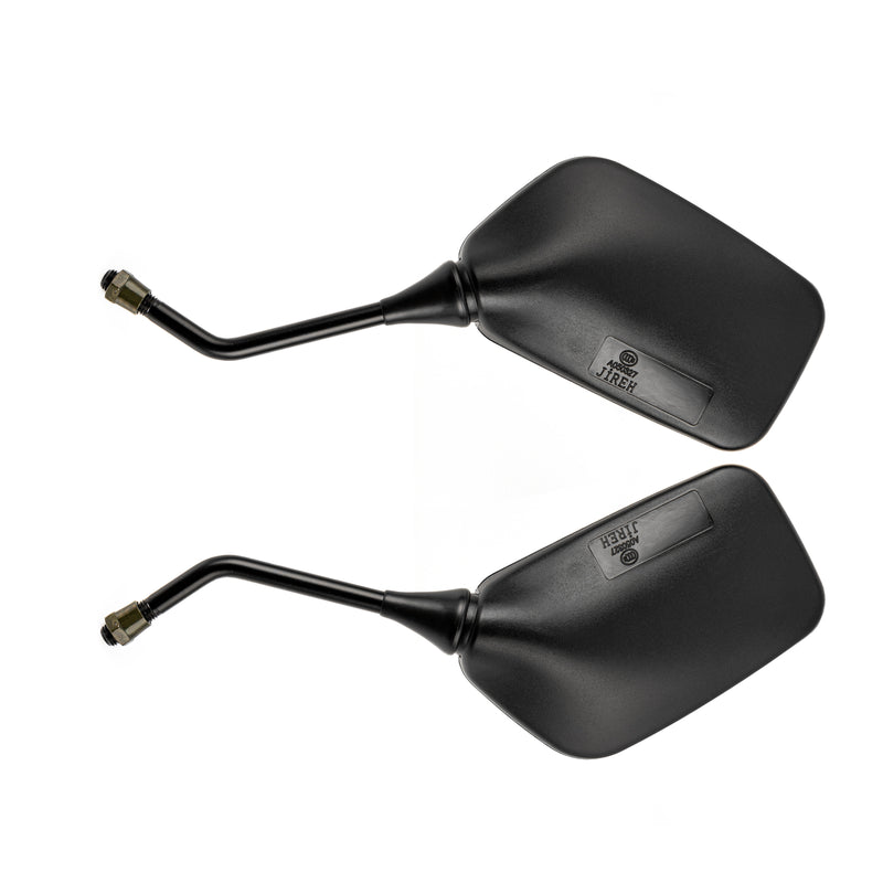 Pair Motorcycle Rearview Black Mirrors for Suzuki DR200 DR350 DRZ400 DR650