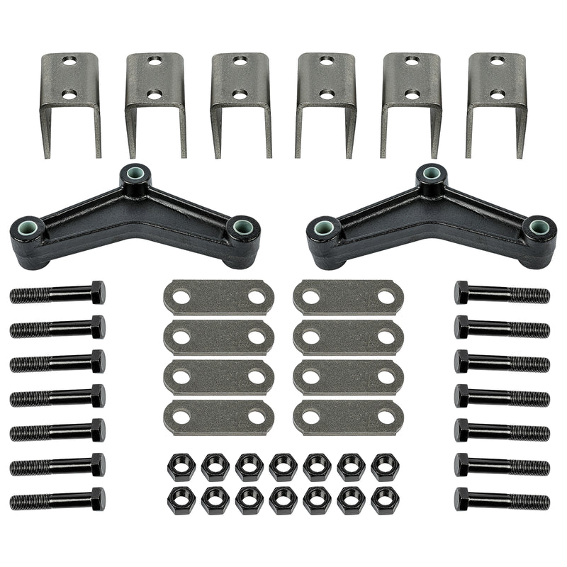 Trailer Leaf Spring Hanger Kit for Double Eye Tandem Axle Suspension Kit