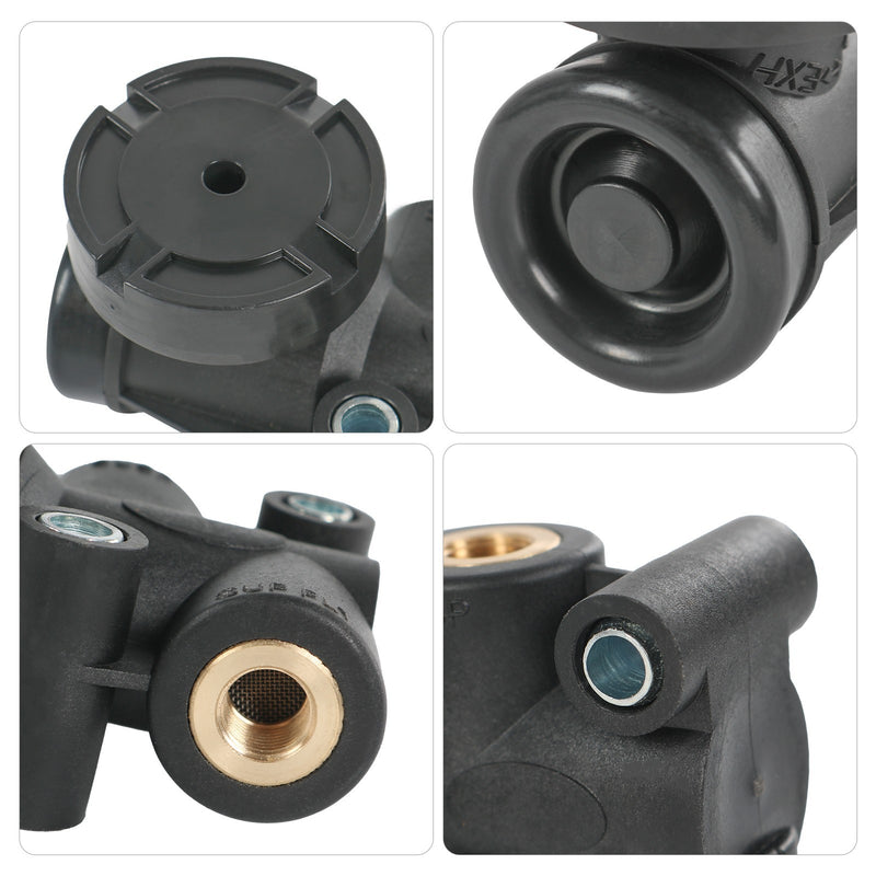 F245563 1/4" Cabin Air Height Leveling Control Valve Kit for Hadley Mack