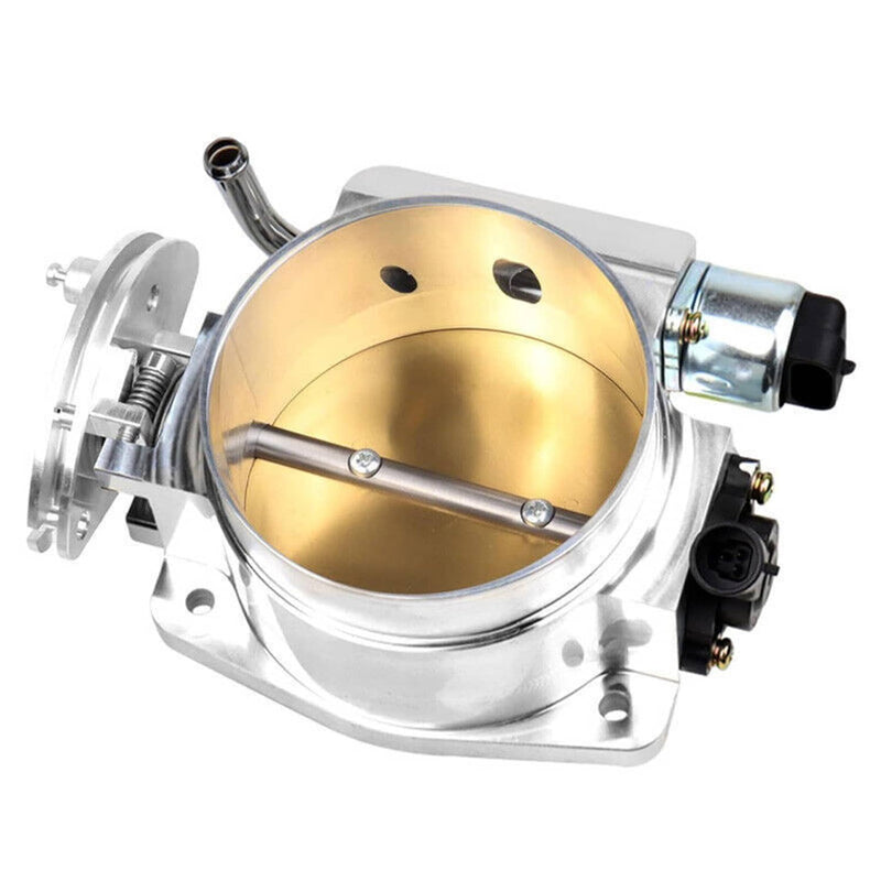 102mm Aluminum 4-Bolt Throttle Body TPS IAC for GM LS1 LS2 LS6 LS7