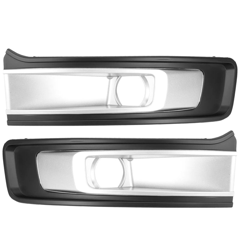 Fog Light Bezel Trim Cover for Ford Flex 2013-2019 Driver Passenger Side Pair