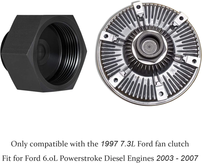 Fan Clutch Adapter for Ford 6.0L-7.3L 2003-2007 Powerstroke Diesel Engines
