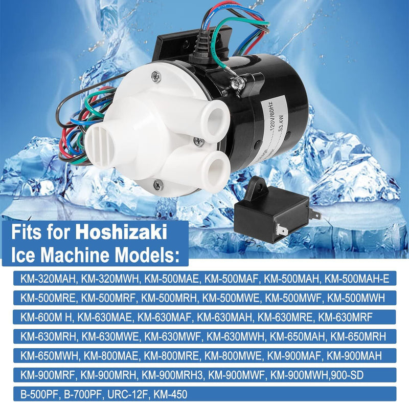 APTA92P10WD1 Water Pump Motor Assembly for Hoshizaki Ice Machine KM-450 KM-900