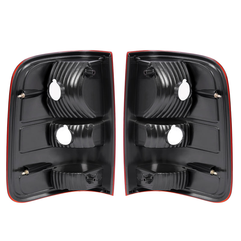 Red Lens Tail Light Set for Ford F-150 2004-2008 Driver Passenger Side
