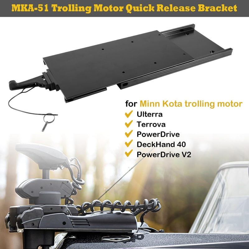 MKA-51 Electric Steer Trolling Motor Quick Release Bracket for Ulterra 1854051