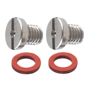 DURAFORCE 90340-08002-00 Lower Unit Drain Screw Gasket Kit for Yamaha Outboards 2 Pieces