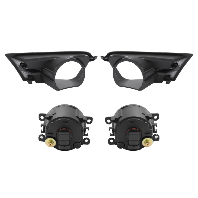Front Bumper Fog Lights Driving Lamps And Bezels for Ford Mustang 2010-2012 Left