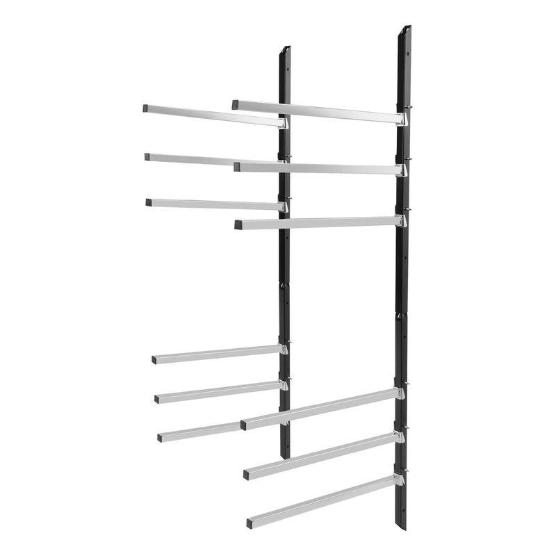 DURAFORCE Wall Mounting Bumper Paint Rack Auto Body With 6 Removable Arms