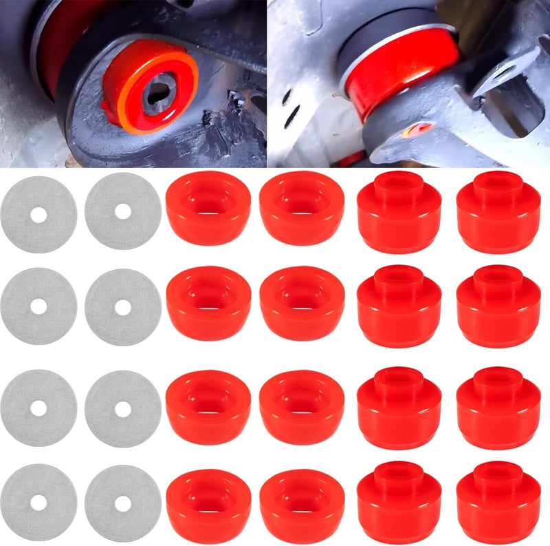 24Pcs Body and Cab Mount Bushing Kit for Chevy Silverado Sierra 2/4WD 1999-2014