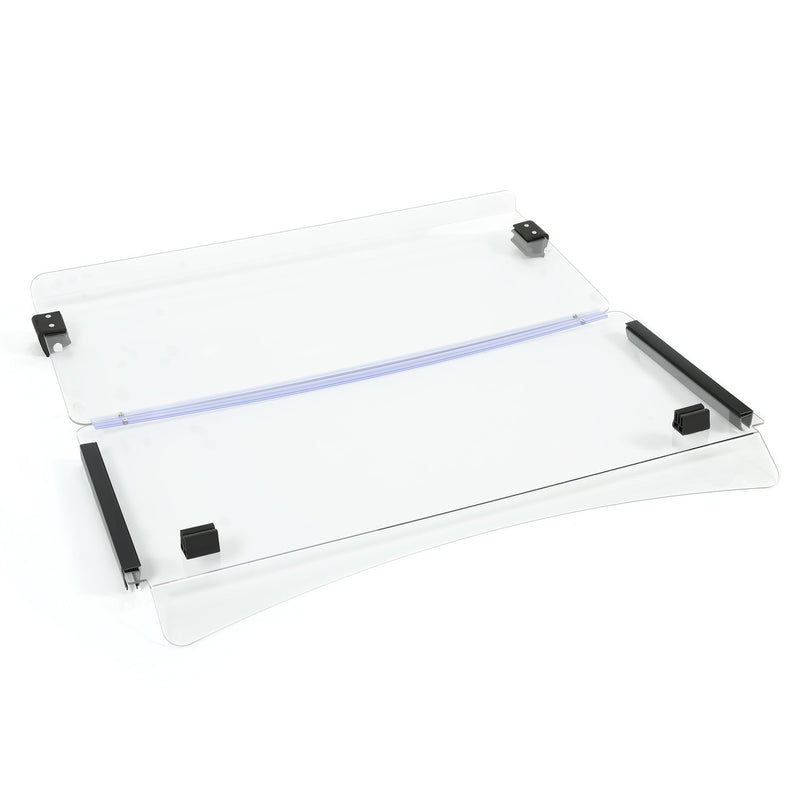 Golf Cart Folding Windshield for EZGO Express S4 L4 3/4" Frame Strut Clear
