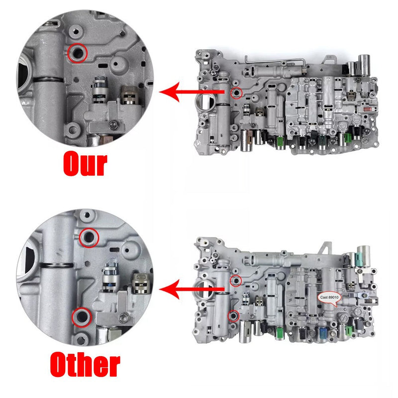 Transmission Valve Body w/ Solenoids Cast 8870 AB60E for Toyota Tundra 2007-UP