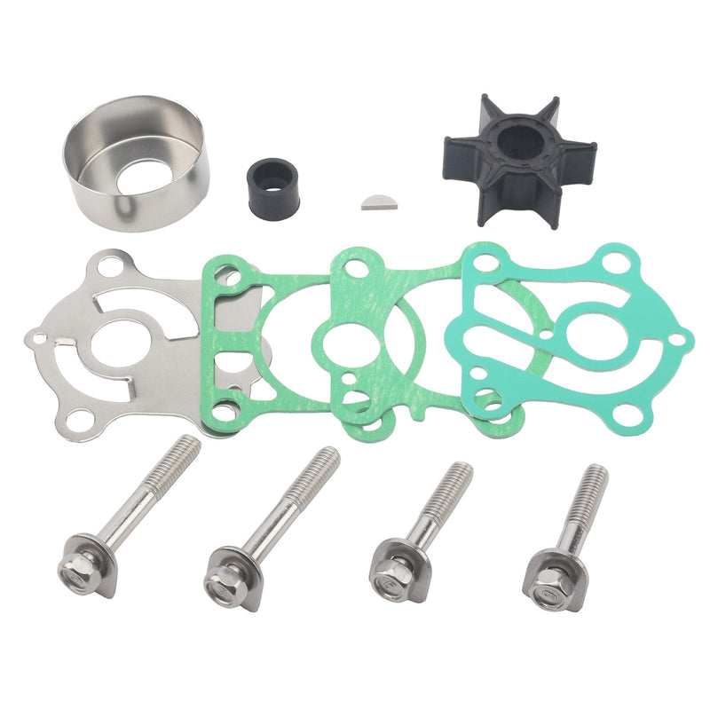 6H4-W0078-A0 Water Pump Impeller Kit for Yamaha 2 Stroke 40HP 50HP Outboard