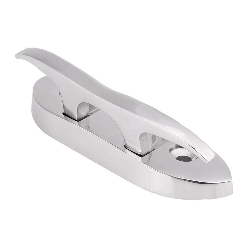 Heavy Duty 4-3/4" Flush Mount Stainless Steel Flip Up Boat Cleat 2 Pack
