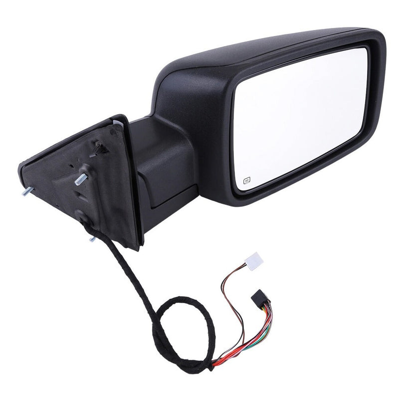 Left Driver Power Fold Heated Temp Sensor Mirror for Dodge Ram 1500 2013-2019