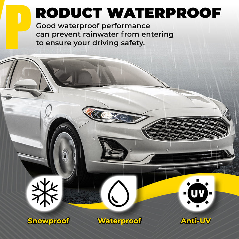 LED Front Passenger Right Side Fog Light Clear Lens for Ford Fusion 2019-21