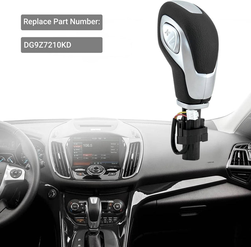 Gear Shift Knob Shifter Lever Automatic Transmission for Ford Escape Fusion