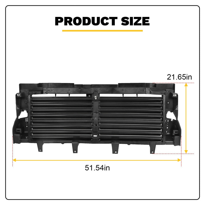 84641100 Front Active Air Grille Shutter with Motor for GMC Sierra 1500 2019-202