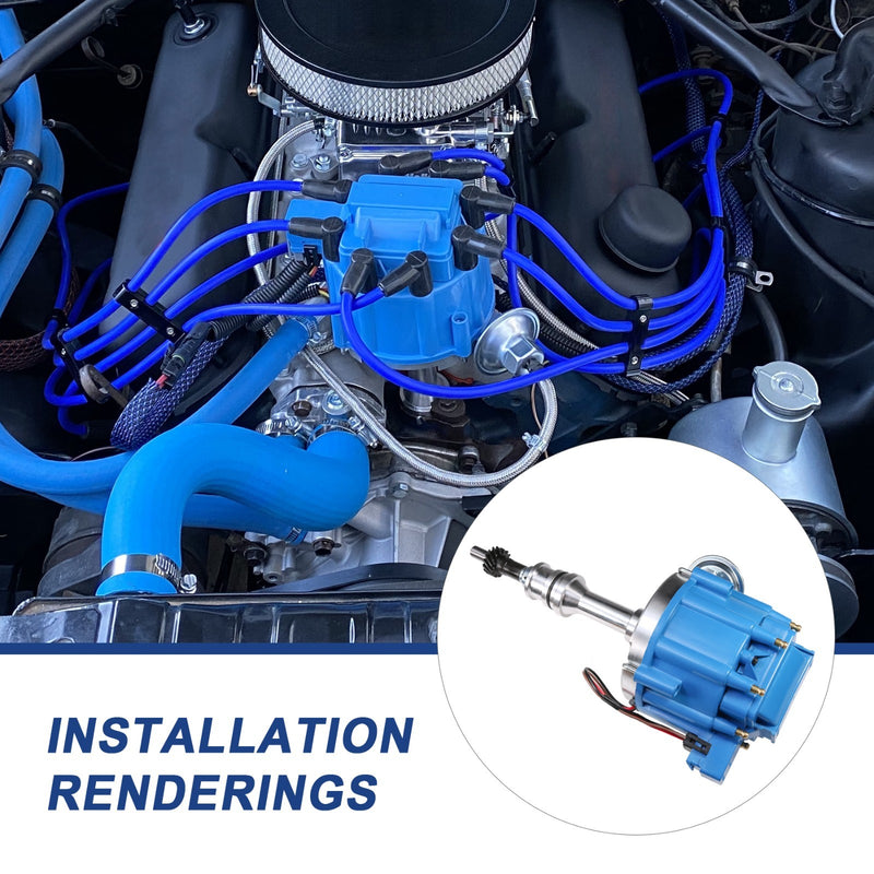 65k Coil HEI Distributor Ignition Module fits Ford SBF Small Block 351W Windsor