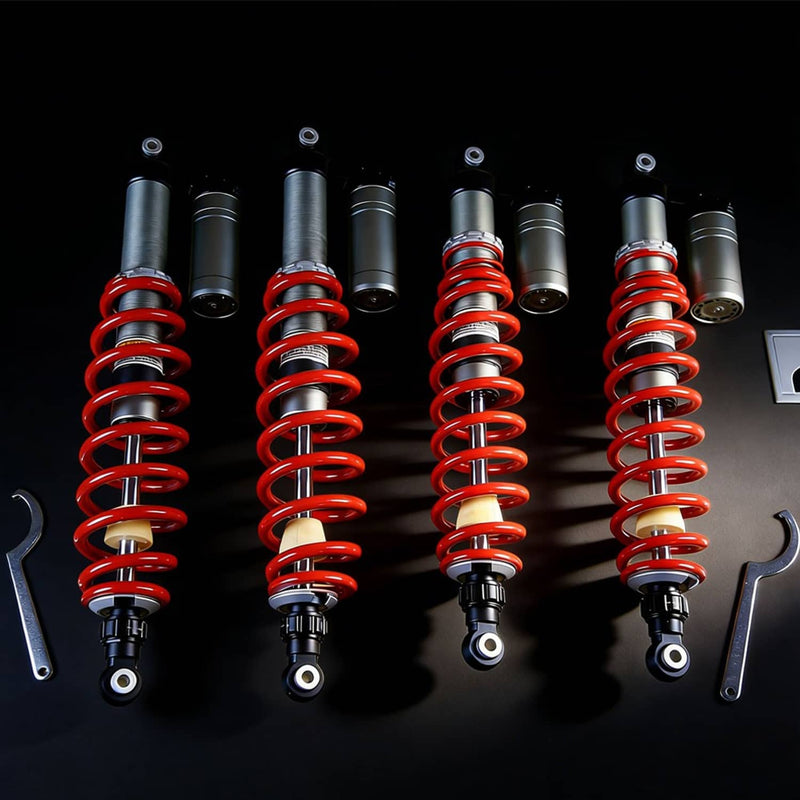 STAGE 5 Front & Rear Shock Absorbers for Polaris RZR 800 S 2009-2014 Adjustable