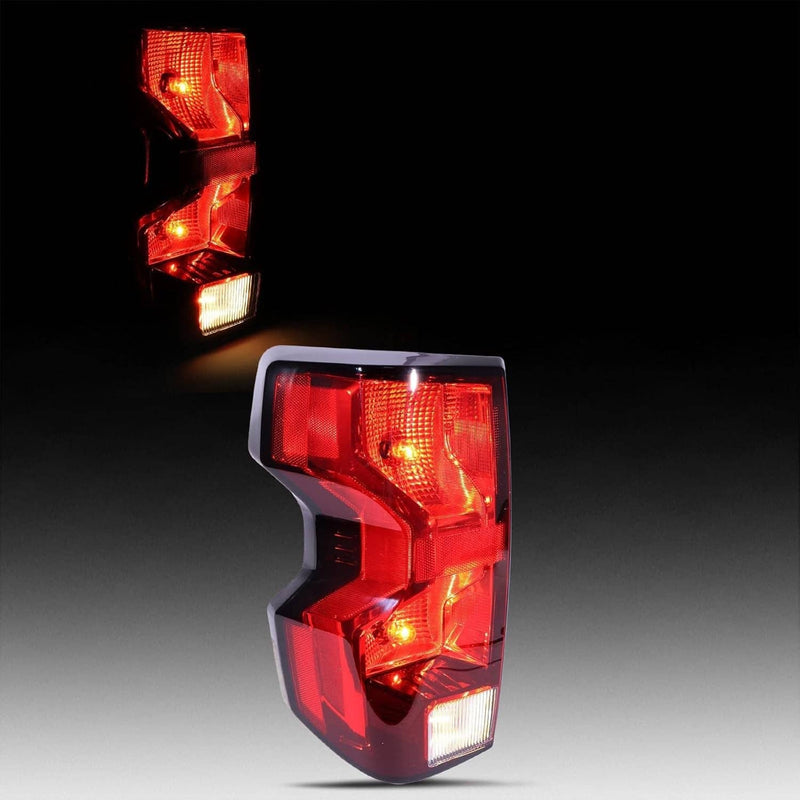 Driver Side Tail Light Halogen with Bulb for Chevrolet Colorado 2023-2024