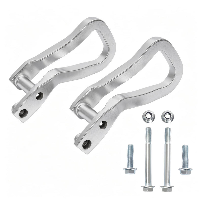 DURAFORCE #84195902 Chrome Recovery Hooks Bolts for GMC Sierra 1500 2019-2026 2 Pieces