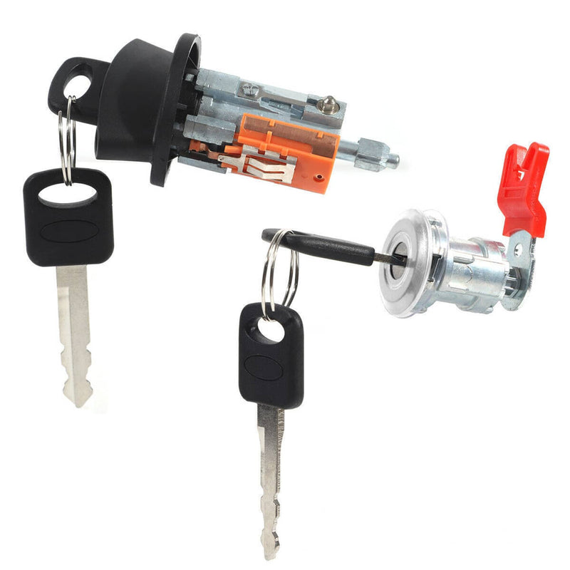Ignition & Door Lock Cylinder Keyed Alike for Ford Econoline E150 E250 E350
