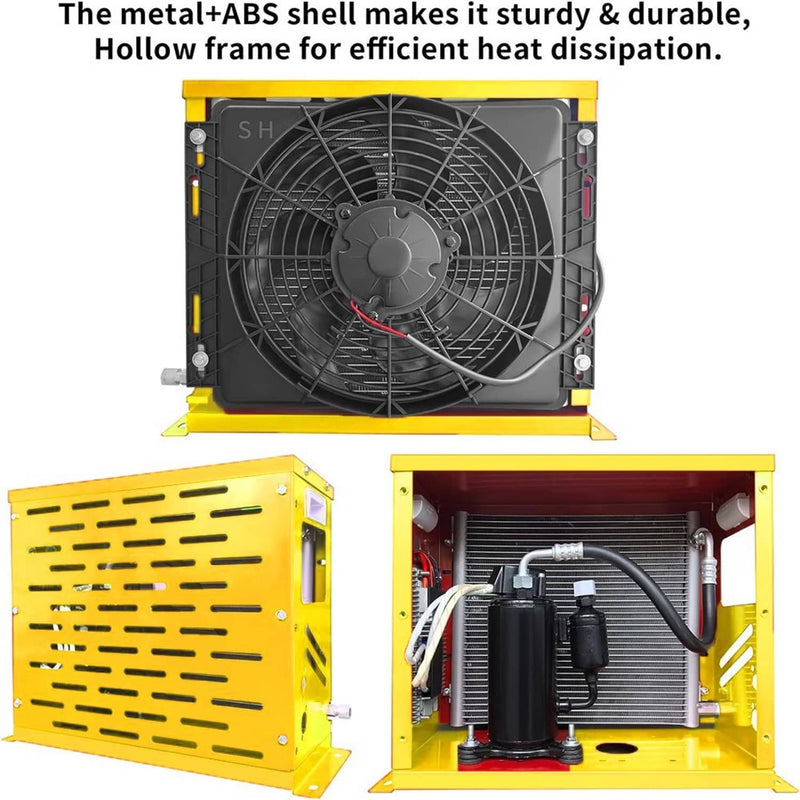 11000 BTU 12V Truck Air Conditioner Split AC for Semi Bus RV Caravan
