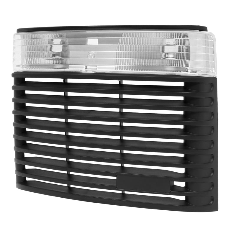 Front Hood Grille for John Deere AM131671 LX255 LX266 LX277 with Headlight Lens