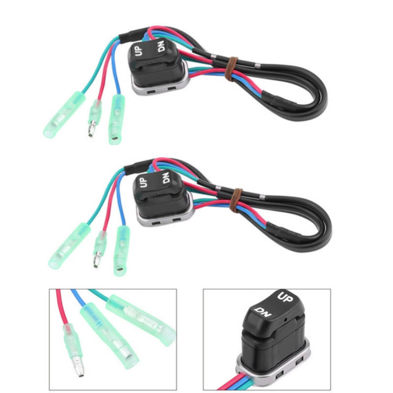 DURAFORCE 703-82563-02 Trim Tilt Switch for Yamaha Outboard Motor Remote Control 2Pcs
