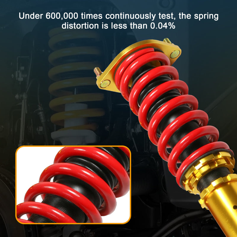 4X Coilover Struts Shocks Adj Height for Nissan 300ZX Z32 90-96 Coupe