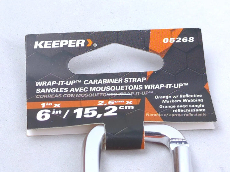 DURAFORCE 05268 Wrap It Up Orange Bundling Strap UV Resist Waterproof for Keeper 2 Pack