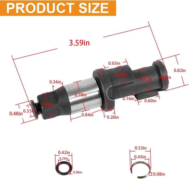 IR2235TiMax IR2235QTiMax Air Impact Anvil for Ingersoll Rand O-Ring 1/2 Inch