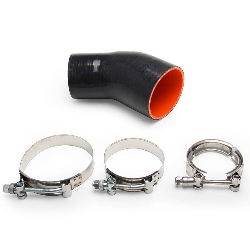 N54 Intake Turbo Charge Pipe Kit w/Tial 50mm BOV for BMW E88 E90 E92 135i 335i
