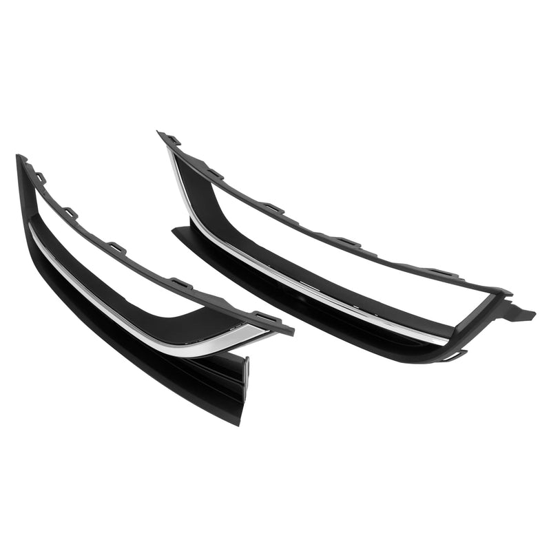 DURAFORCE Fog Light Bezels Chrome Trim RH LH for Volkswagen Passat 2012-2015 Pair